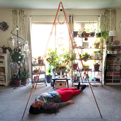 Nubian Pyramid for Lying Down Supine Position