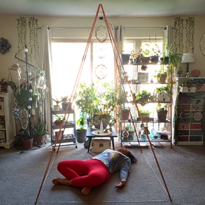 Nubian Pyramid for Lying Down Supine Position