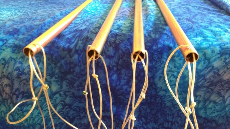 Replacing Wire on Copper Pyramid, 4