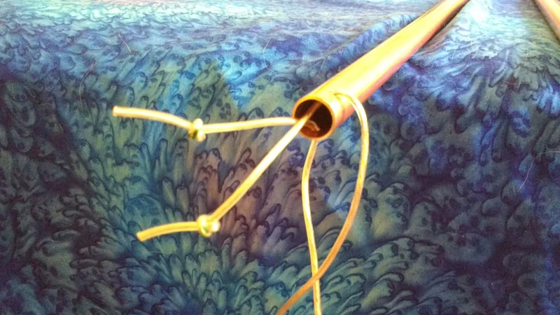 Replacing Wire on Copper Pyramid, 7