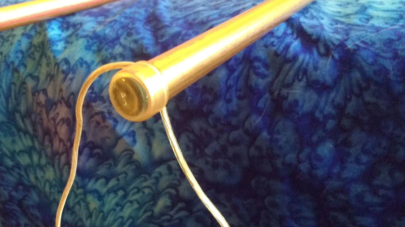 Replacing Wire on Copper Pyramid, 1